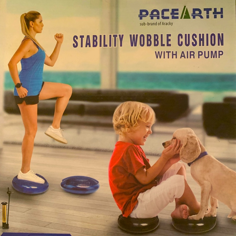Pacearth wobble Balance Cushion with Pump. New in box